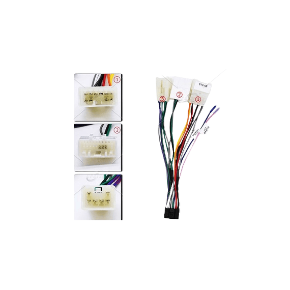 Rama Navigatie 9" cu cablaj si modul canbus compatibila Toyota Land Cruiser Prado J120 2002-2010 Cod: NV3210 / GR1 - 5- Roveli