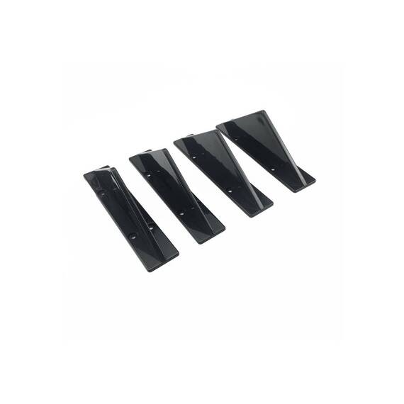 Set ornament splitter pentru bara spate culoare Negru  Cod: UNIV-046 - 2- Roveli