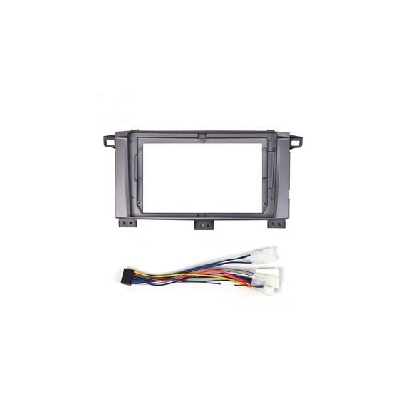 Rama Navigatie 9" cu cablaj compatibila Toyota Land Cruiser J100 2002-2008 Cod: NV3208 / GR1 - 2- Roveli