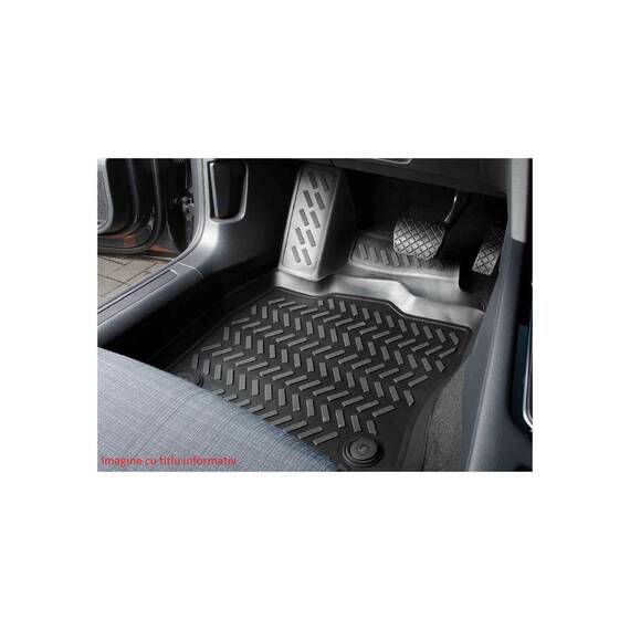 Covoare cauciuc tavita compatibile Smart Fortwo  pentru fata 2014-2020  Cod: 3D AP-X224FR / A31 - 4- Roveli