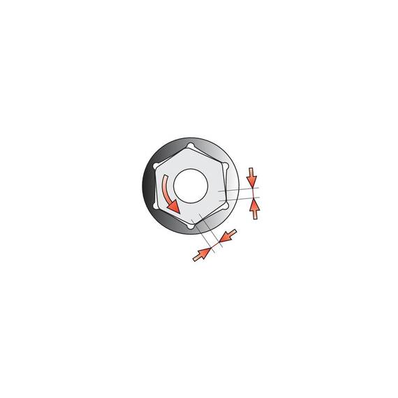 Cheie tubulară hexagonală 3/4"x19mm  Cod: YT-1308 - 2- Roveli