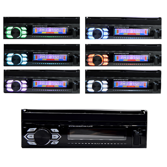 MP5 Player CTC708, ecran retractabil 7”, 1DIN, 4x60W, touchscreen - 3- Roveli