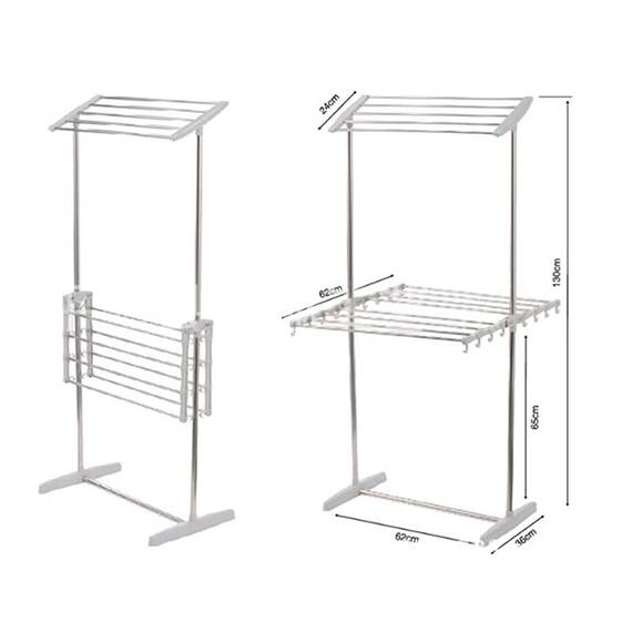 Uscator rufe supraetajat, pliabil, multifunctional - 5- Roveli