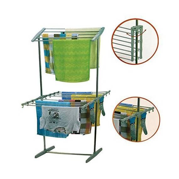 Uscator rufe supraetajat, pliabil, multifunctional - 6- Roveli