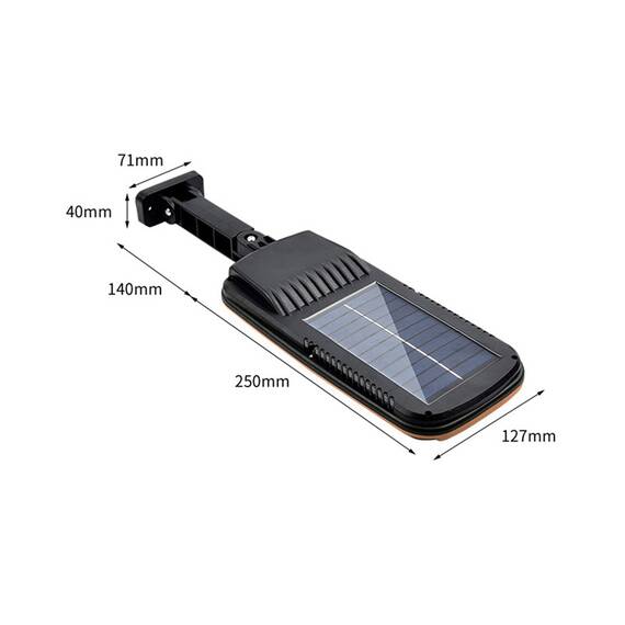 Lampa solara cu suport si telecomanda, 124 LED, 20W - 4- Roveli