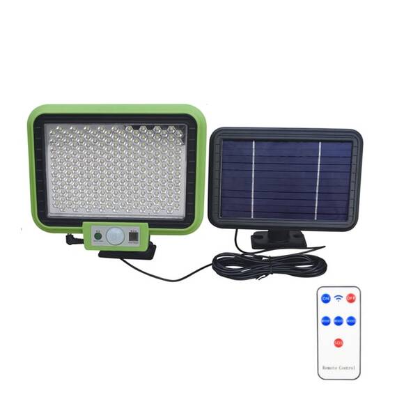 Lampa LED cu panou solar, 199 SMD, telecomanda, 30W - - Roveli