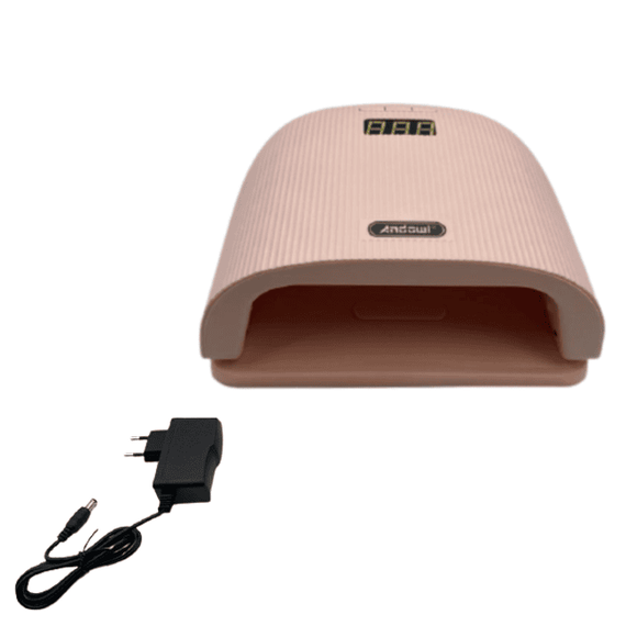 Lampa UV pentru unghii T109, 30LED, 48W, roz - 5- Roveli