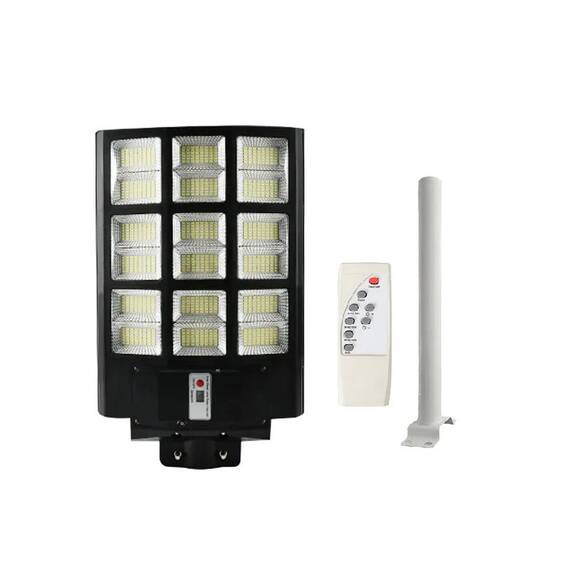 Lampa solara cu suport si telecomanda, 500W - - Roveli