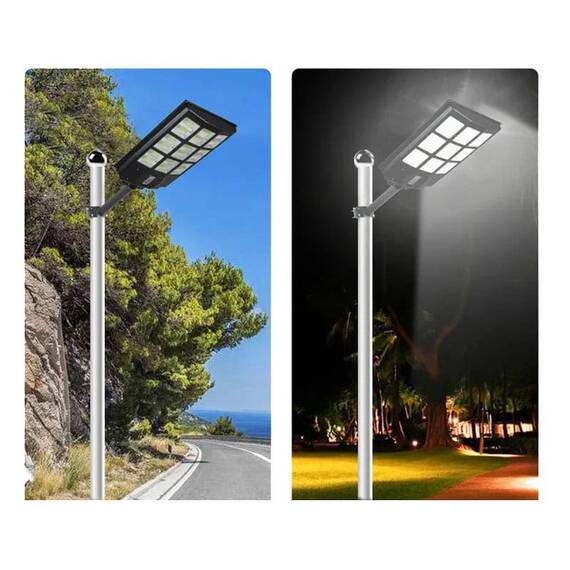 Lampa solara cu suport si telecomanda, 500W - 3- Roveli