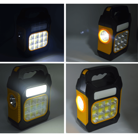 Lampa solara portabila LED JY978A, 3 moduri iluminare - 6- Roveli