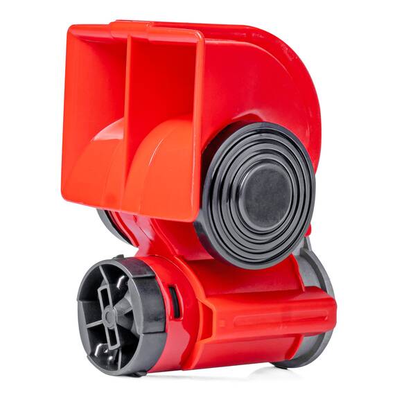Claxon Bitonal Profesional cu compresor incorporat, model "Extra Loud" pana la 139 dB, tensiune alimentare 12V - - Roveli