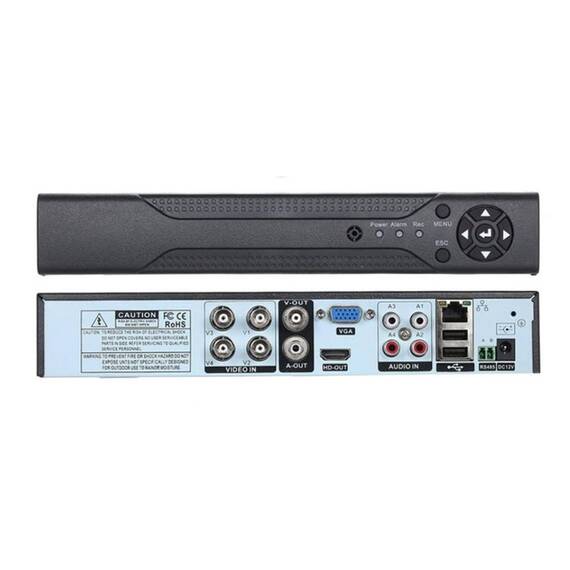 Sistem de supraveghere CCTV cu DVR, 4 camere, IR, HD, USB, IP65 - 7- Roveli