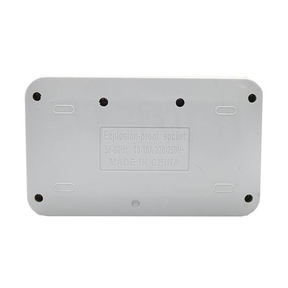 Adaptor cu 3 prize si 4 USB, E187, cablu 2.6m - 4- Roveli