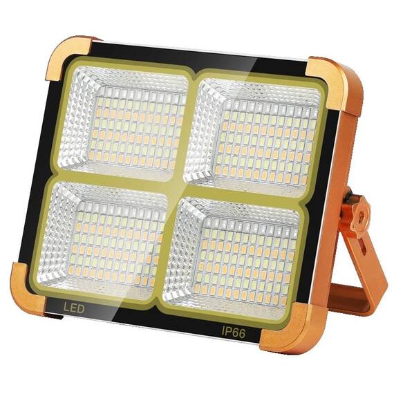Proiector LED cu incarcare solara W887A, 288 LED, 250W - 2- Roveli