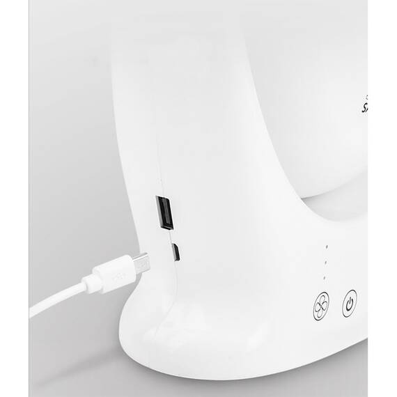 Ventilator digital cu lumina LED RGB, USB, 45W - 5- Roveli