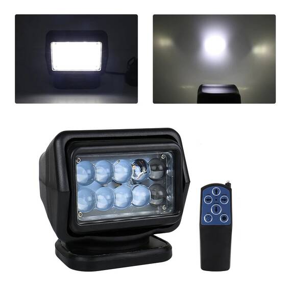Proiector auto LED, magnetic, telecomanda, 30W, 10LED - 3- Roveli