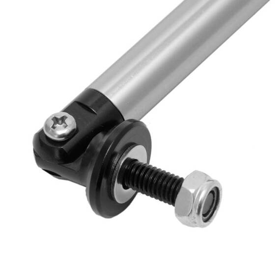 Set 2 x tije sustinere prelungire bara, argintiu, 140mm - 2- Roveli
