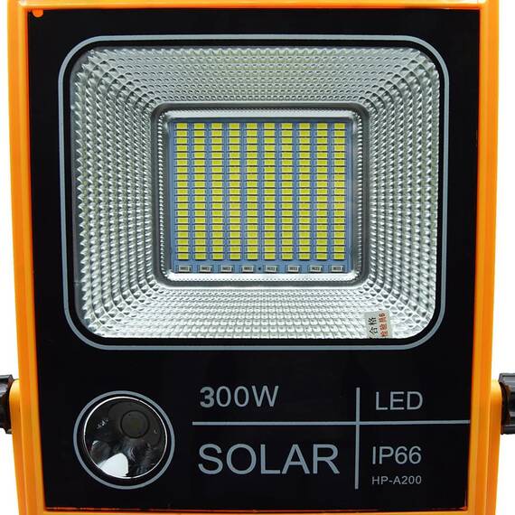 Proiector LED cu incarcare solara, 304 LED SMD, 300W - 2- Roveli