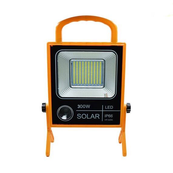 Proiector LED cu incarcare solara, 304 LED SMD, 300W - 5- Roveli