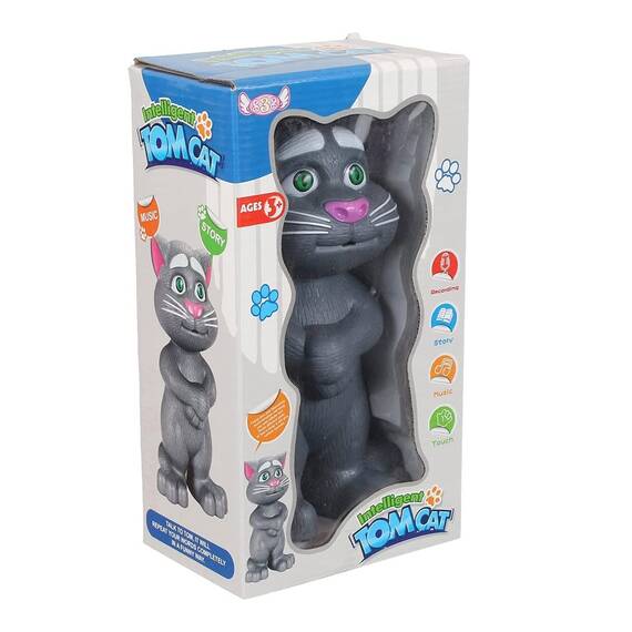 Pisicuta interactiva cu functii tactile, 20 cm - 4- Roveli