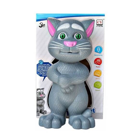 Pisicuta interactiva cu functii tactile, 20 cm - 5- Roveli