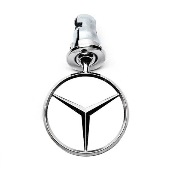 Emblema Mercedes Benz, star, montare pe capota, 133mm - 3- Roveli