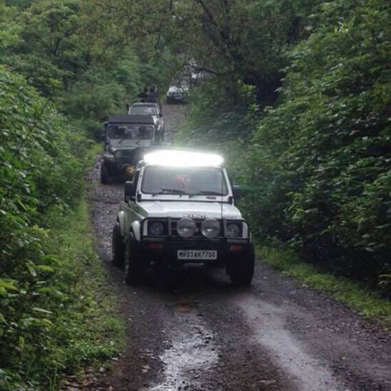 Proiector auto LED cu suport, 80 SMD, 240W, 104cm - 8- Roveli