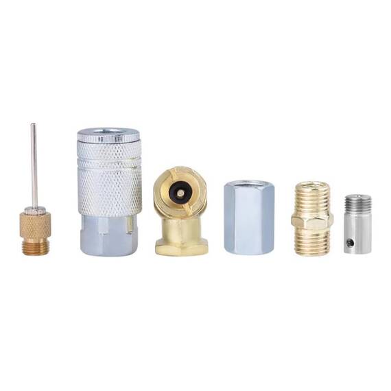 Set profesional accesorii pentru compresoare aer, 14 piese - 4- Roveli
