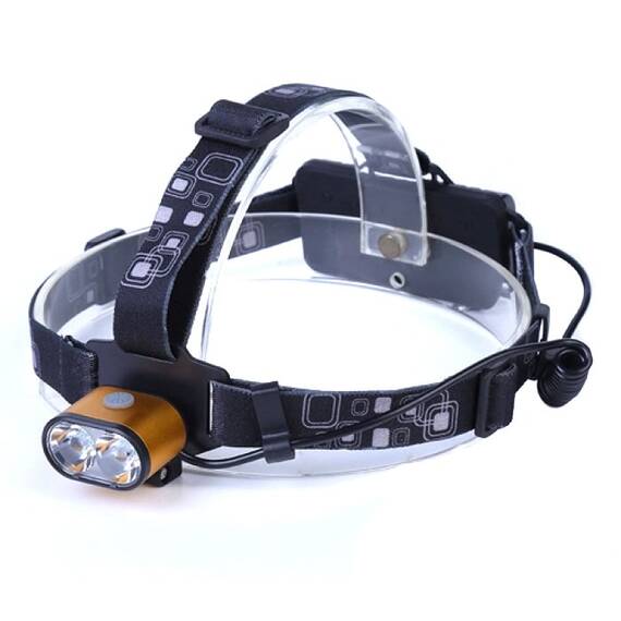 Lanterna frontala K28, 2 LED, reincarcabila, 3W - 2- Roveli