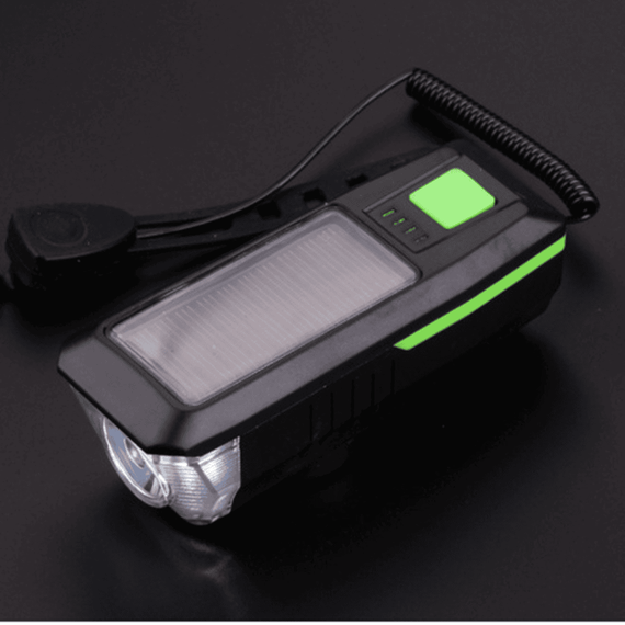 Lanterna LED cu panou solar pentru bicicleta/trotineta, LY17 - 11- Roveli