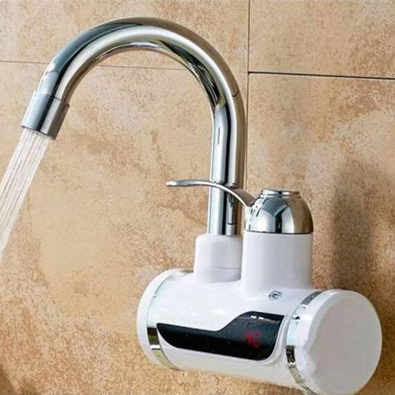 Robinet Electric cu furtun si para dus, pentru perete - 5- Roveli