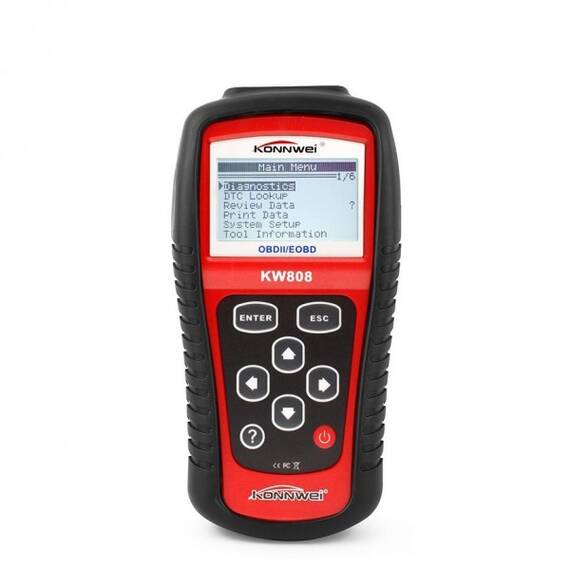 Aparat diagnoza, tester auto OBDII EOBD Konnwei KW 808 - - Roveli