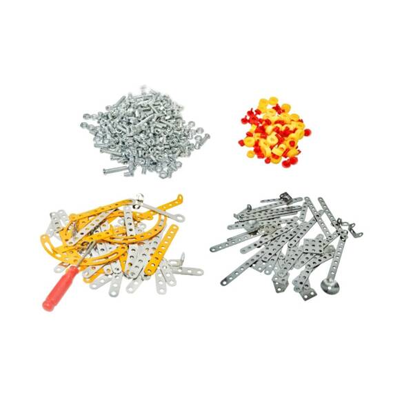 Set de constructie pentru copii, Turn Eiffel, 447 piese - 3- Roveli