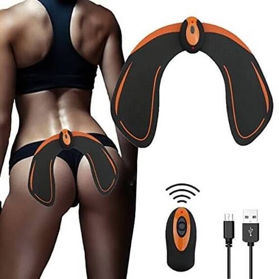 Dispozitiv EMS masaj muscular coapse, telecomanda - 3- Roveli