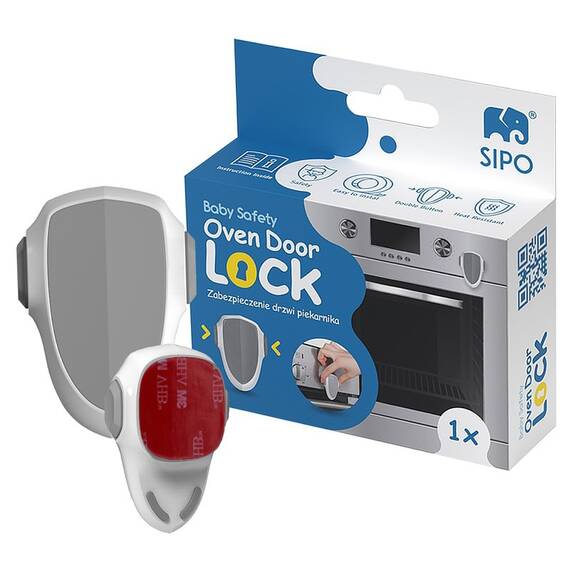Blocator usa cuptor, SIPO, pentru siguranta copiilor, 1 bucata - - Roveli