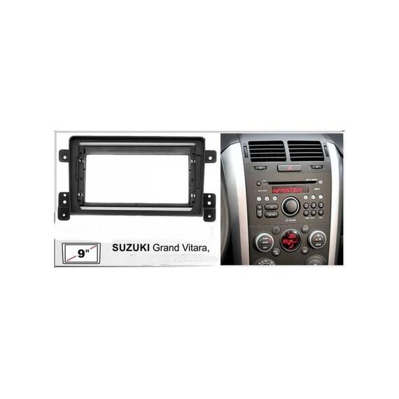 Rama Navigatie 9" cu cablaj  compatibila Suzuki Grand Vitara 2005-2015 Cod: NV3185 / GR1 - 5- Roveli