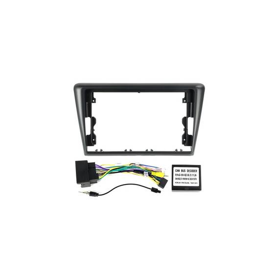 Rama Navigatie 9" cu cablaj si modul canbus compatibila Skoda Rapid 2011-2019  Cod: NV3176/ GR1 - 2- Roveli