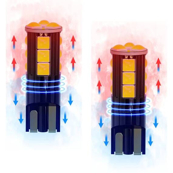 Set 2 becuri auto LED 10SMD, T10 W5W, 12V, 1200lm/set - 5- Roveli