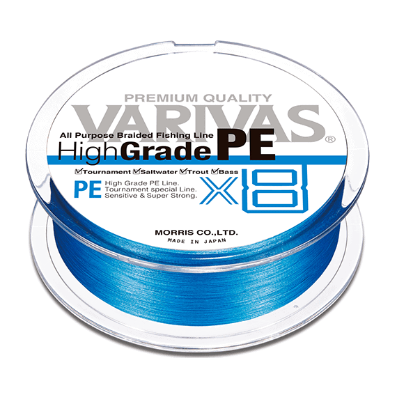 High Grade PE X8 150m Ocean Blue, Varianta (50): High Grade PE X8 150m 31lb/#1.5/0.205mm Ocean Blue - - Roveli