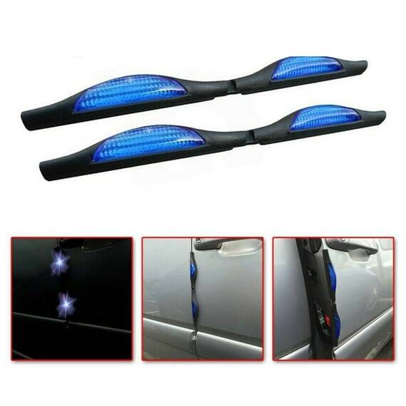 Set 2 x protectie auto usi, reflectorizanta, 3 modele, 1+1 gratis - 4- Roveli