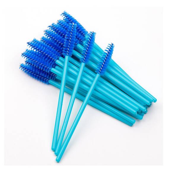 Periute Mascara pentru pieptanarea extensiilor de gene 50 buc, Culoare (26): auriu - 3- Roveli