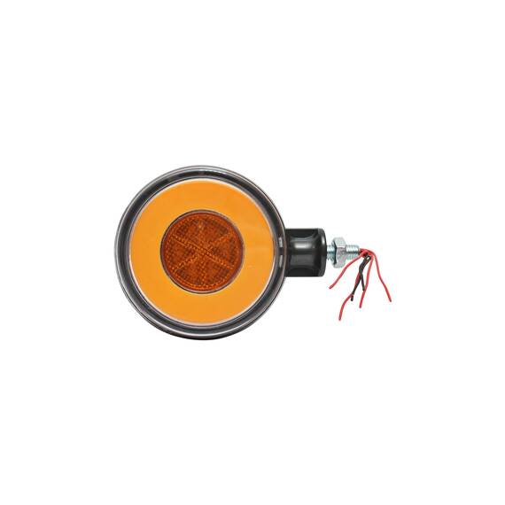 Lampa sub oglinda gabarit portocalie  lumina LED tip neon Cod: FR 0332 - - Roveli