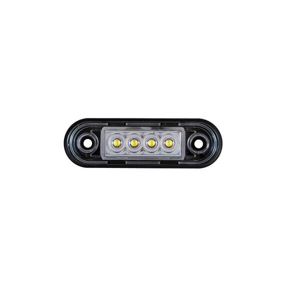 Lampa LED pentru prindere bullbar   12V-24V  Cod: FR 0170-L - Alb - - Roveli