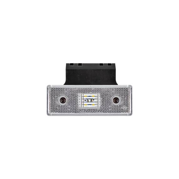 Lampa laterala cu suport 4 SMD LED 12-24V Cod: FR 0183 - Rosu - 2- Roveli