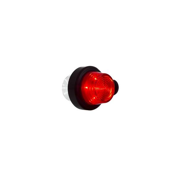 Lampa sub oglinda gabarit rosu- alb lumina LED tip neon Cod: FR 0336 - - Roveli