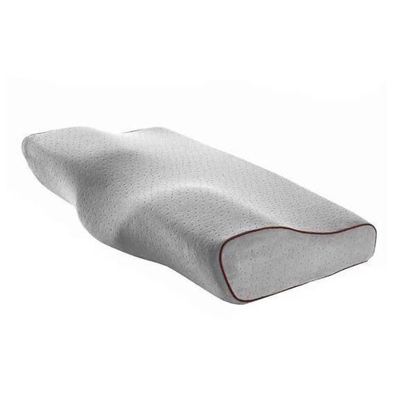Perna cu memorie pentru gat albastru, perna cosmetica extensii gene, Culoare (26): albastru - 2- Roveli