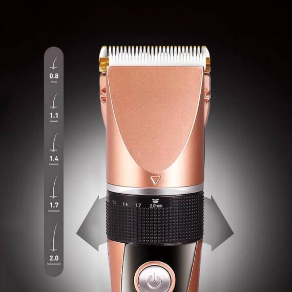 Aparat de tuns animale GM8022, USB, LCD, accesorii incluse - 6- Roveli