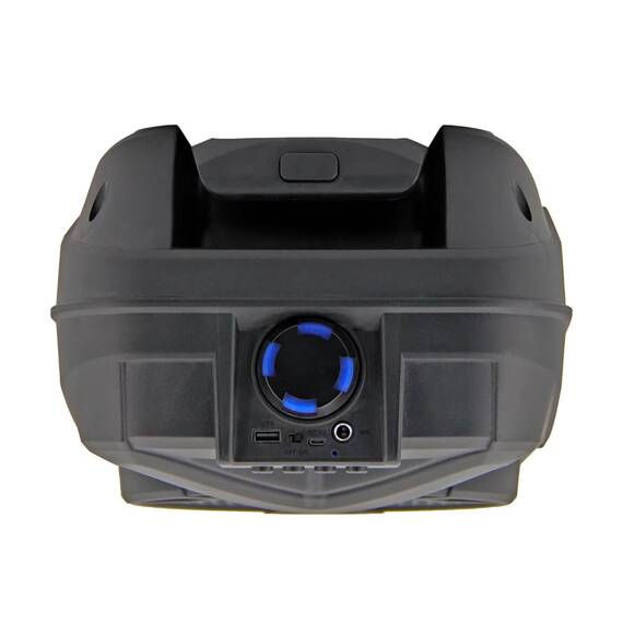 Boxa portabila ZQS8136 cu microfon, 48W PMPO, BT/FM/USB, LED RGB - 5- Roveli