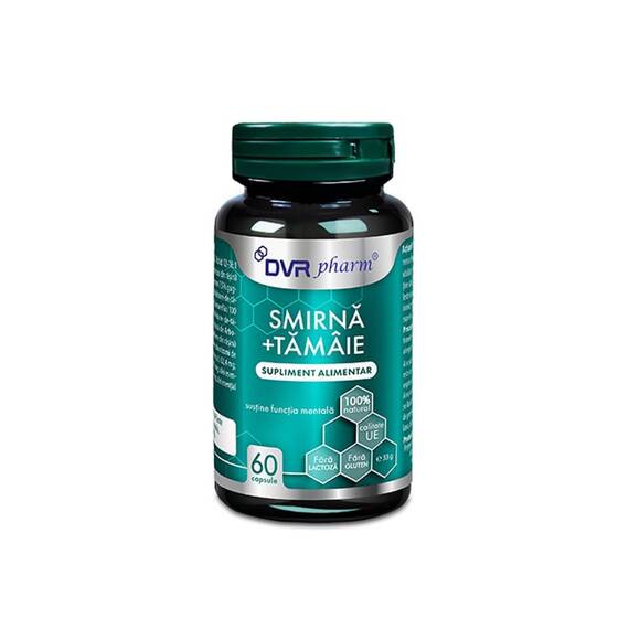 Smirna + Tamaie 60 capsule DVR Pharm - - Roveli