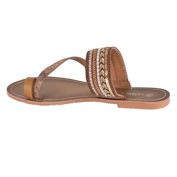 Papuci de dama camel L7308C, Culoare (12): Camel, Marime (12): 39 - 2- Roveli